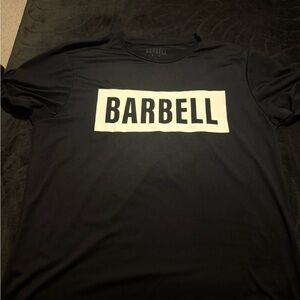 Barbell Black Men's Short Sleeve Tee